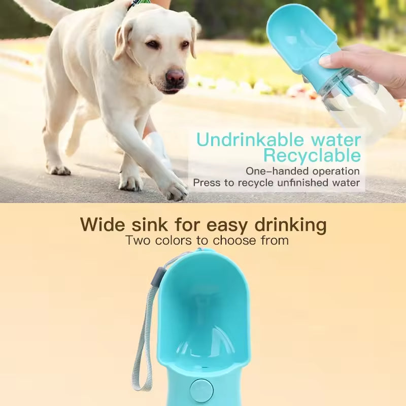 Pet Feeding & Water Cup 2-in-1 Portable