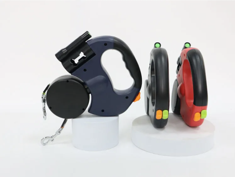 Dual Dog Leash Lead No Tangle With Lights