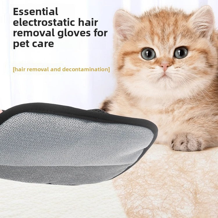 Electrostatic Pet Hair Removal Glove